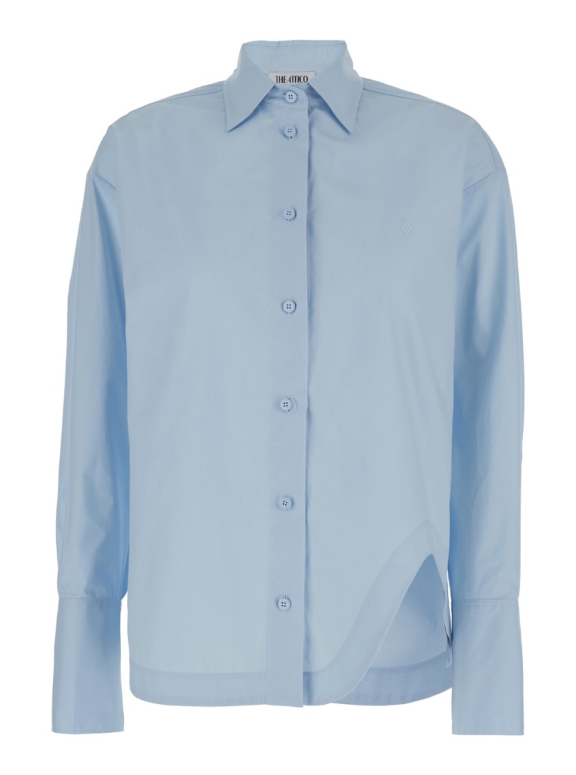 Attico Elisa Shirt In Blue