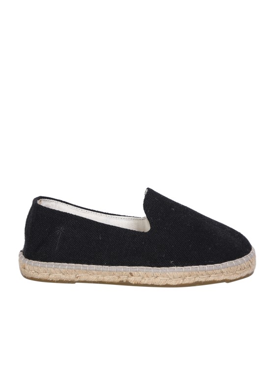 Manebi Suede Espadrillas In Black