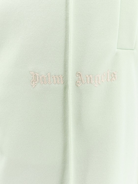 Shop Palm Angels Classic Logo Jogging Trouser In Green