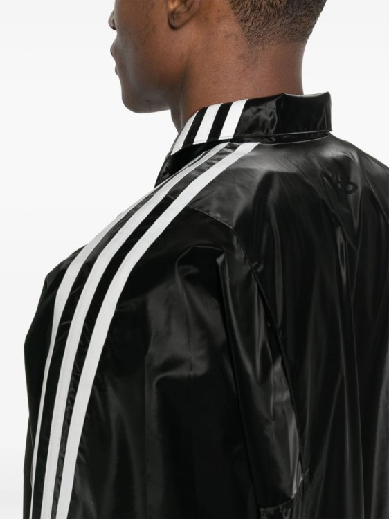 Shop Y-3 Black Stripes Sleeve Jacket