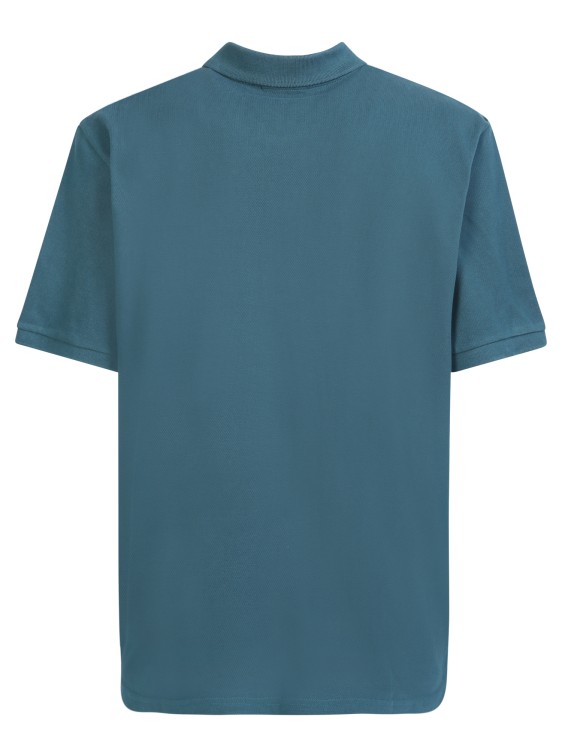 Shop Carhartt Octanium Cotton Polo Shirt In Blue