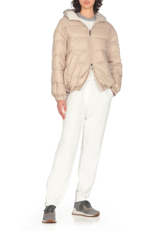 Brunello Cucinelli Revers Quilt In White