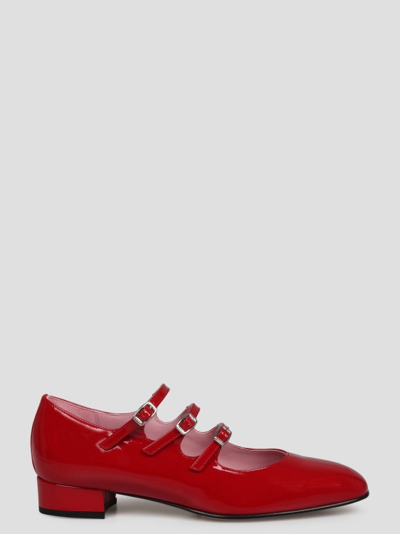 Shop Carel Paris Ariana Mary Jane Pumps In Red
