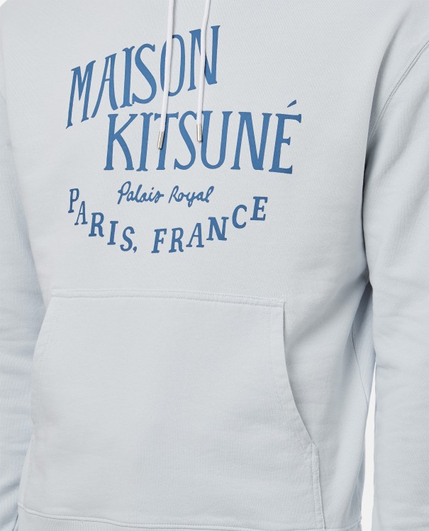 Shop Maison Kitsuné Palais Royal Classic Hoodie In White