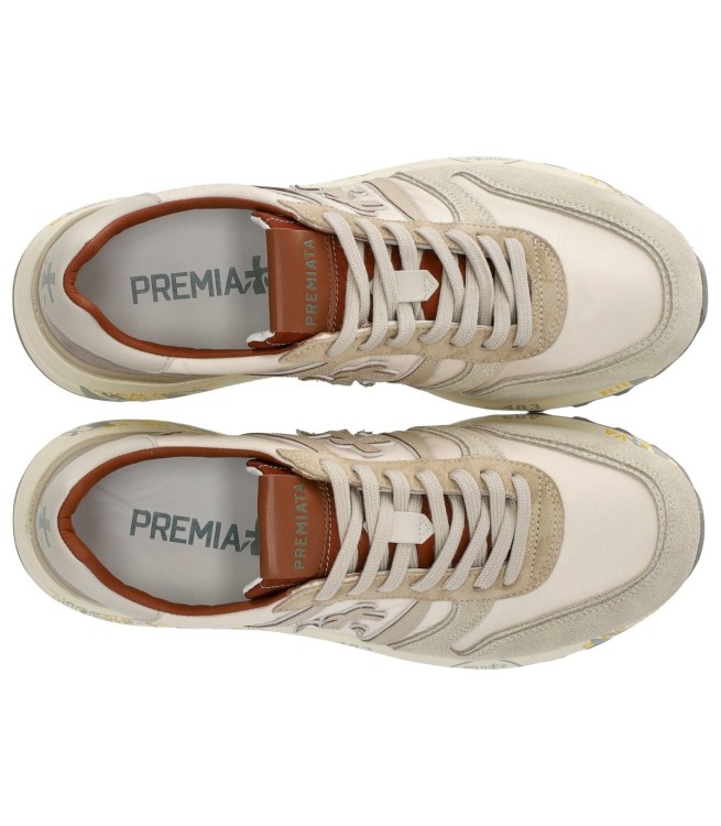 Shop Premiata Lander 6633 Sneaker In Neutrals