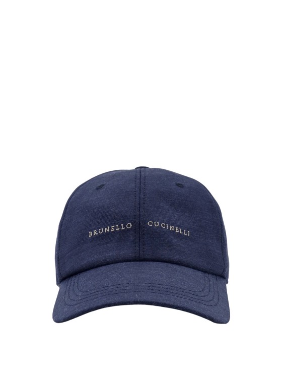 Shop Brunello Cucinelli Virgin Wool Hat In Blue