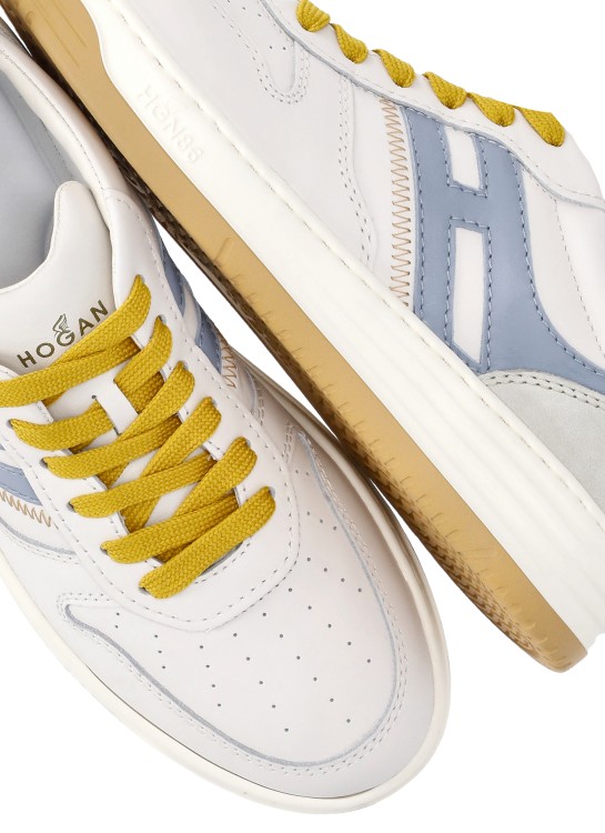 Shop Hogan H360 Sneakers In Grey