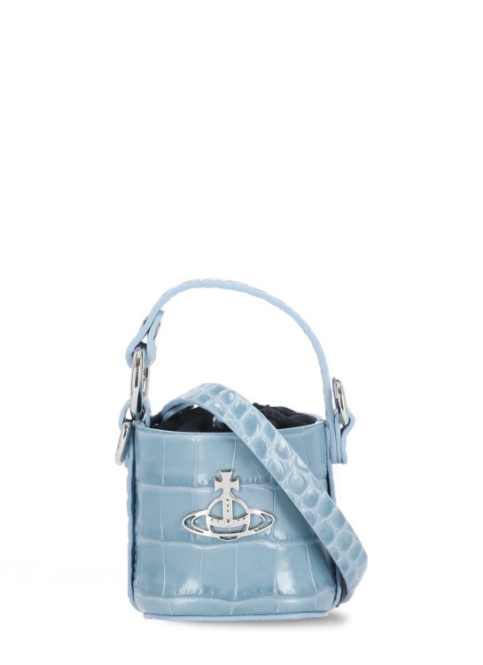 Shop Vivienne Westwood Mini Daisy Bag In Blue