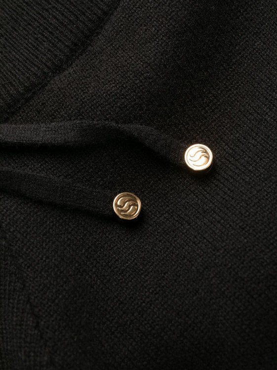 Shop Stella Mccartney Iconics Fine Knit Black Pants