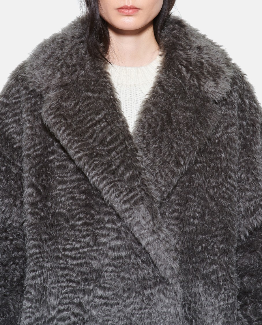 Stand Studio Nicole Coat In Grey