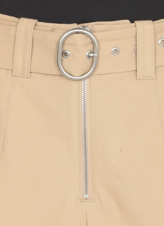 Shop Jil Sander Cotton Tailored Trousers In Neutrals
