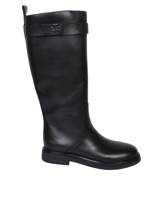 Shop Tory Burch Black Leather Boot