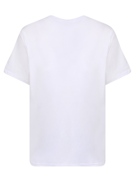 Shop Moose Knuckles White Satellite Cotton T-shirt
