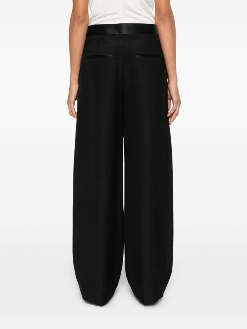 Shop Khaite Marine Pants In Black