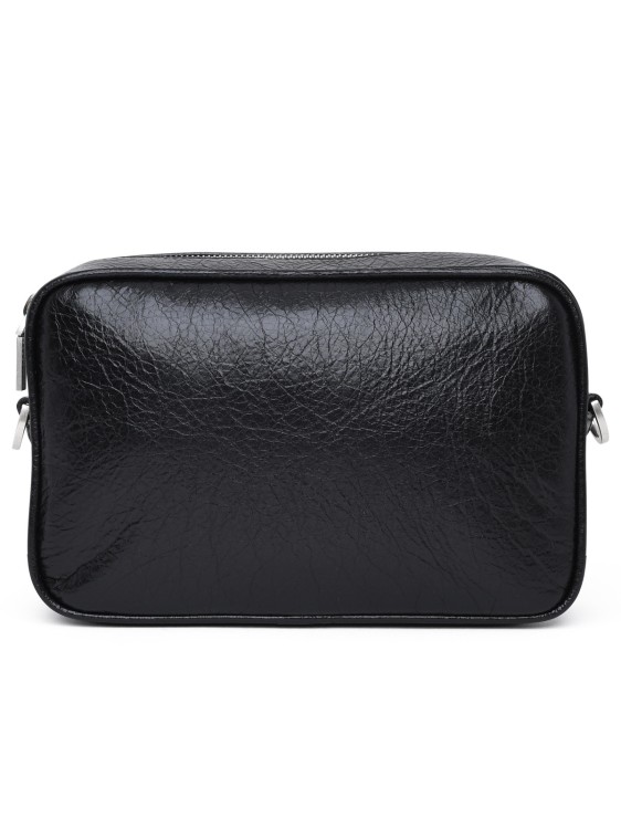 Shop Marc Jacobs (the) Leather Star Shoulder Bag In Black