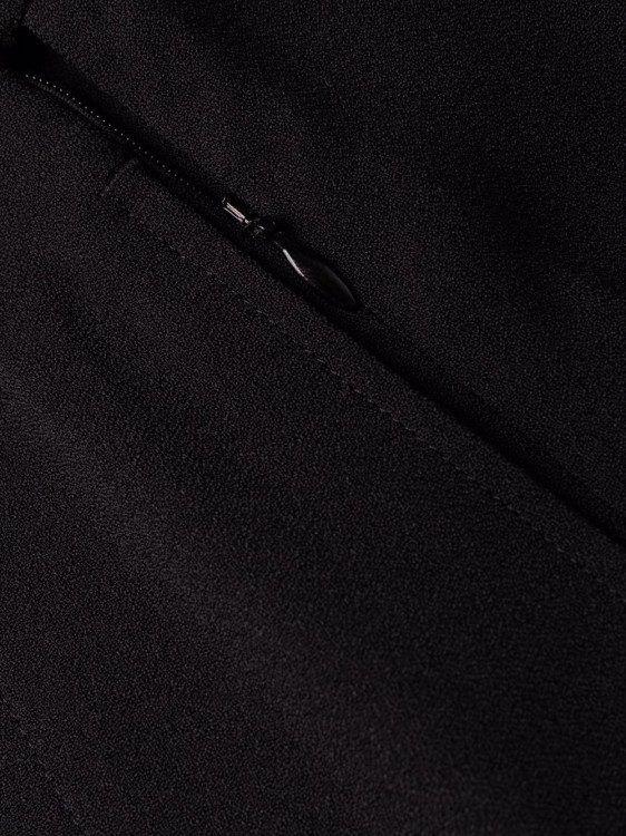 Shop Etro Maxi-slit Wide Leg Trousers In Black