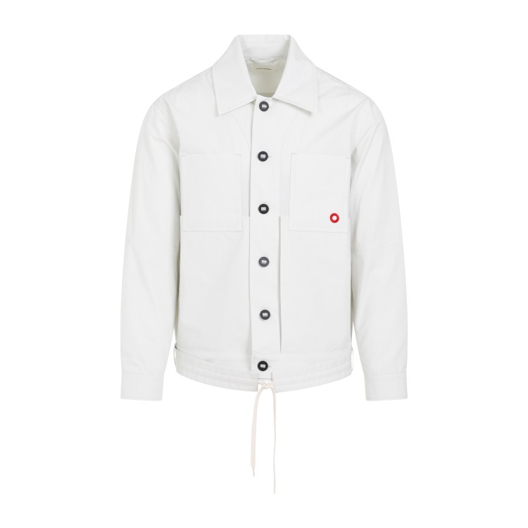 Craig Green Beige Ecru Cotton Circle Worker Jacket In White
