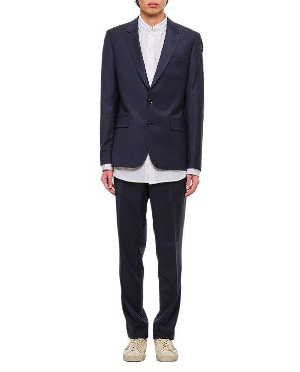 Shop Paul Smith Tailored Fit Jacket In Blue