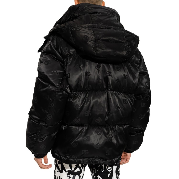 Shop Dolce & Gabbana Oversize Puffer Jacket In Neutrals