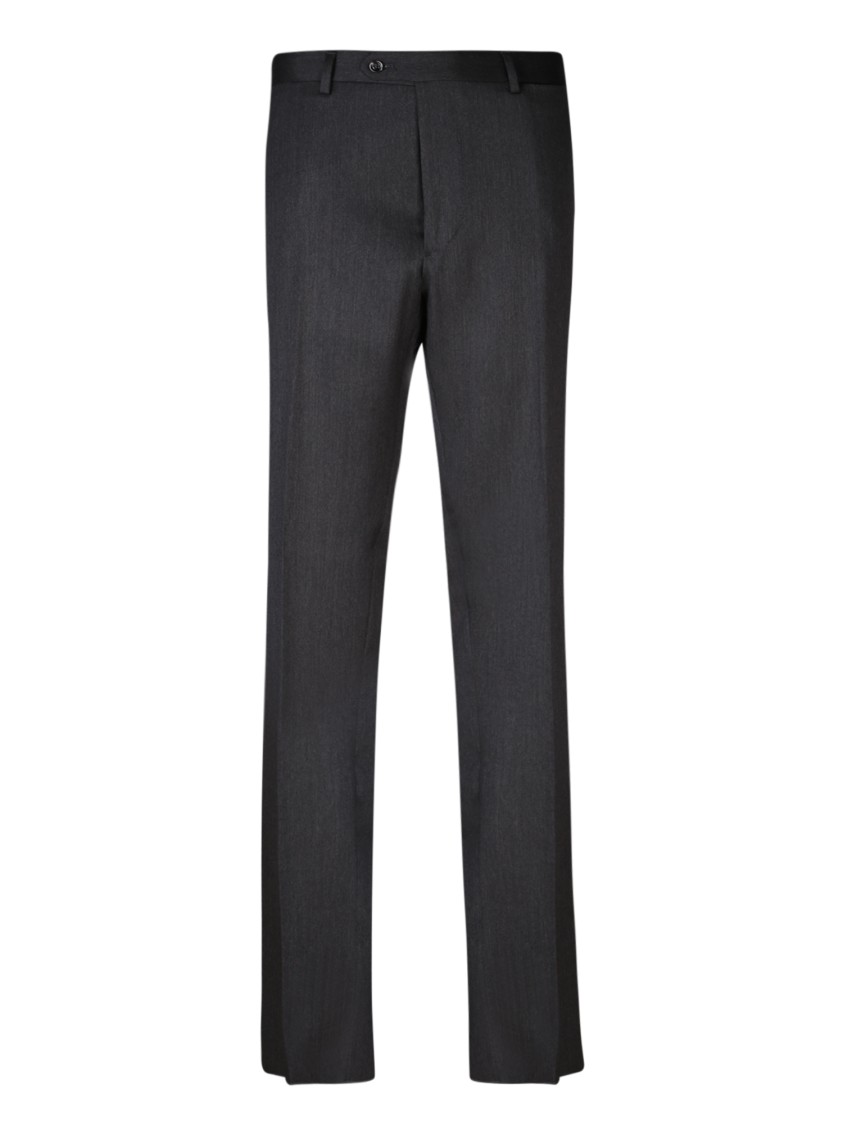 Dell'oglio Tailored Multi Trousers With Sleek Design And Quality Craftsmanship In Black