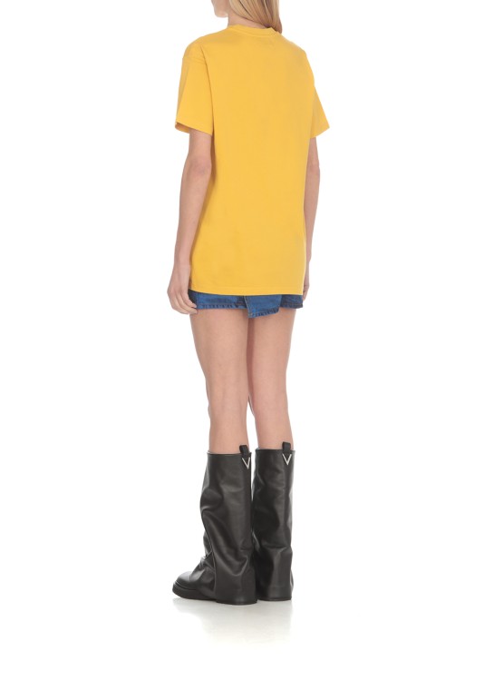 Shop Vivienne Westwood Classic Orb T-shirt In Yellow