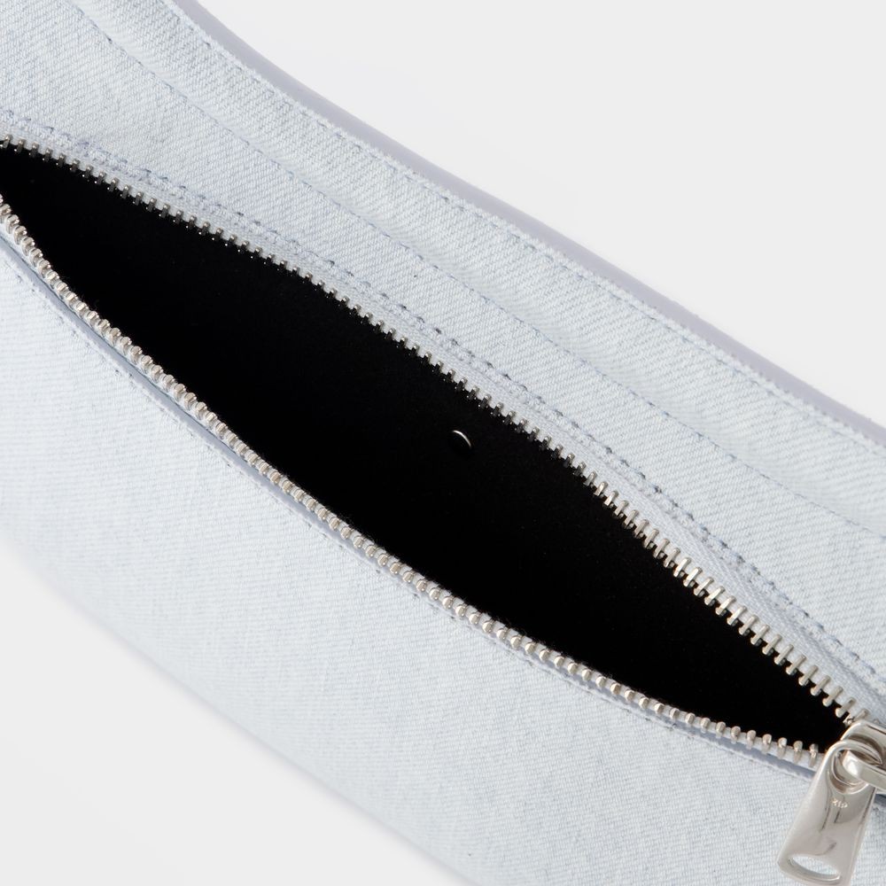 Coperni Ring Swipe Baguette In Blue