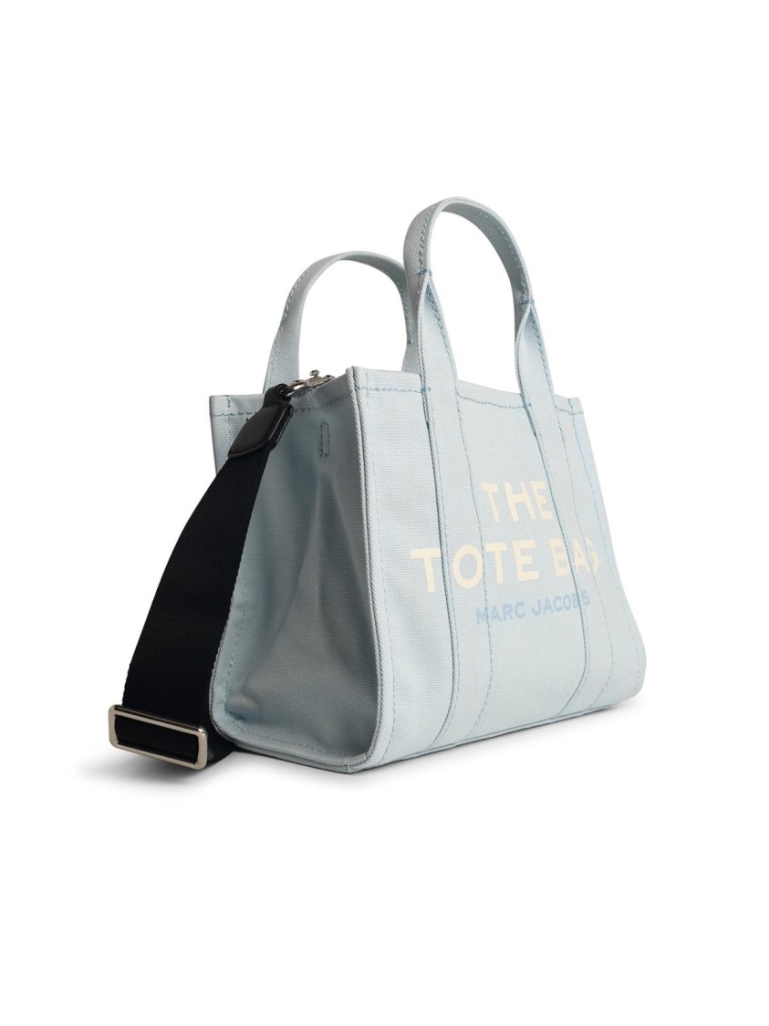 Marc Jacobs (the) 'tote' Small Light Blue Canvas Bag In Blue