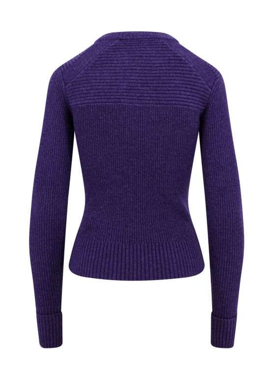 Shop Isabel Marant Ribbed Wool And Cashmere Sweater In Black