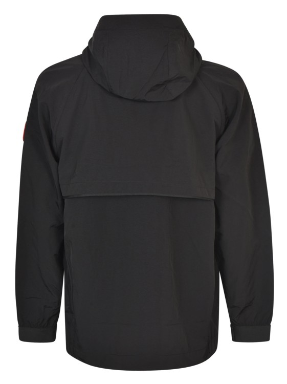 Shop Canada Goose Long-sleeves Hooded Jacket In Black