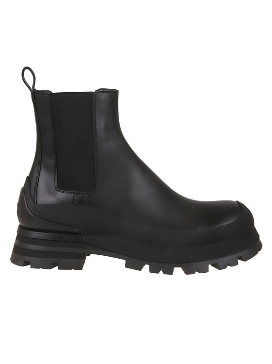 Shop Alexander Mcqueen Chelsea Wander Ankle Boots In Black