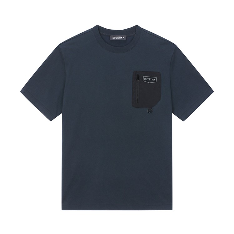 Shop Duvetica Bavaro Rs Leisure T-shirt In Blue