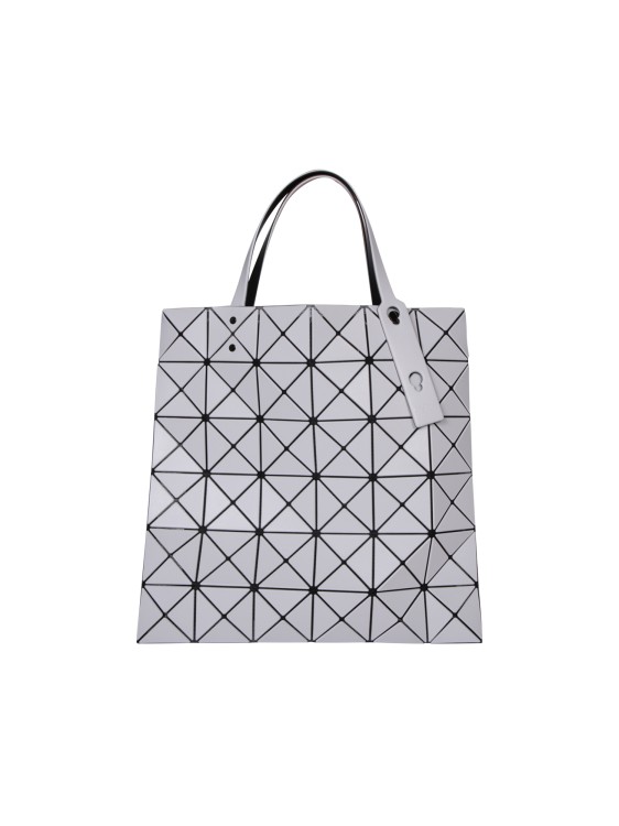 Shop Issey Miyake Prism Handle Bag In White