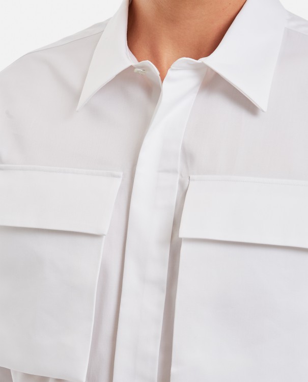 Shop Alexander Mcqueen Slim Fit Shirt In White