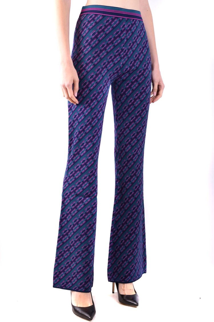 Diane Von Furstenberg Trousers In Blue
