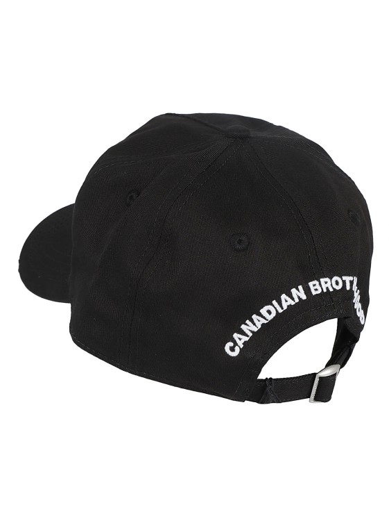 Shop Dsquared2 Maple Leaf Print Black Hat