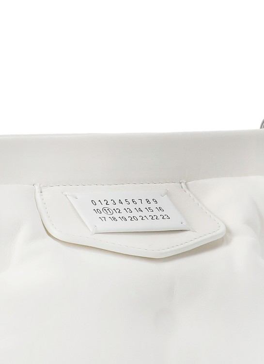 Shop Maison Margiela Glam Slam Mini Pochette In White
