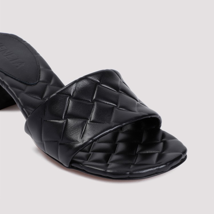 Shop Bottega Veneta Amy Mule Black Sandals