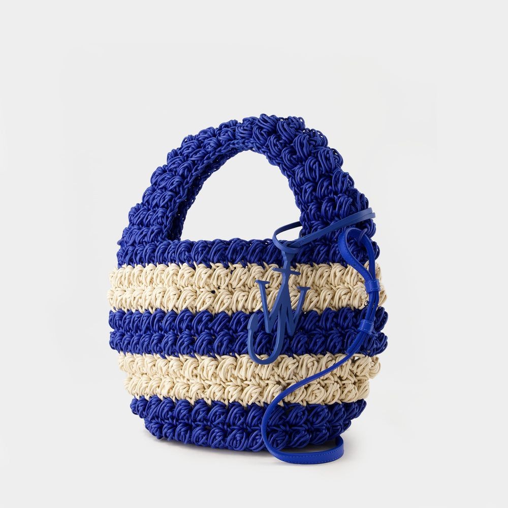 Jw Anderson Women's Popcorn Basket Tote Bag In Multicolor