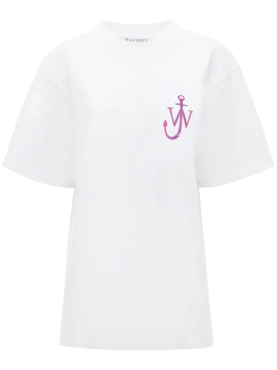 Shop Jw Anderson White Naturally Sweet T-shirt