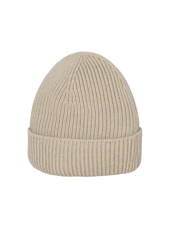 Shop Burberry Cashmere Hat In Neutrals
