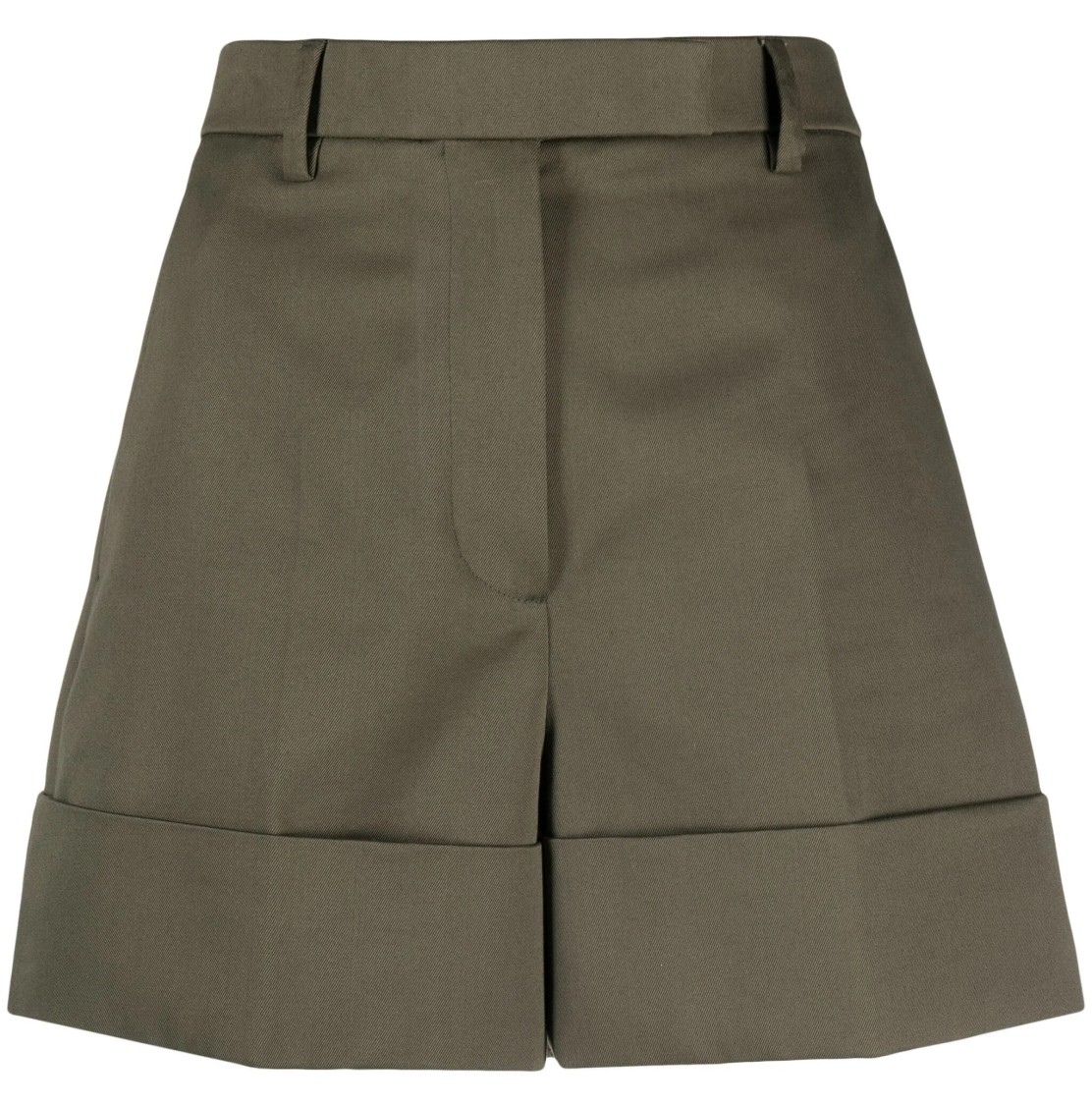 Thom Browne Tailored Cotton Shorts In Green