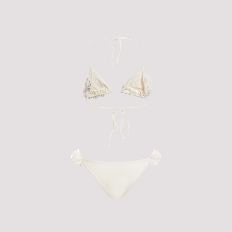 Shop La Reveche Ivory Shayna Bikini In Neutrals