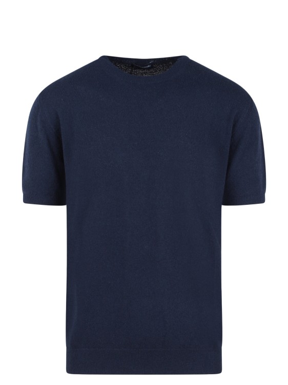 Shop Drumohr Sponge T-shirt In Blue