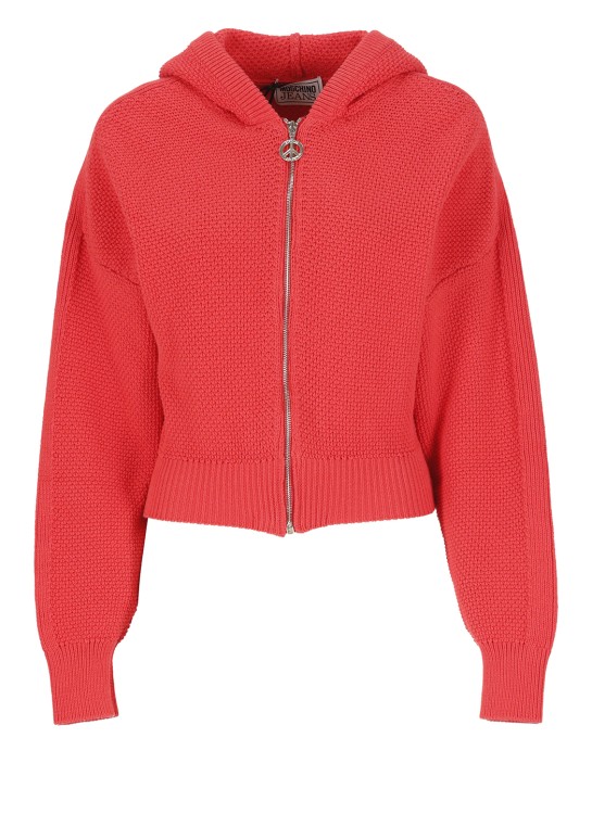 Shop Moschino Cotton Sweater In Red