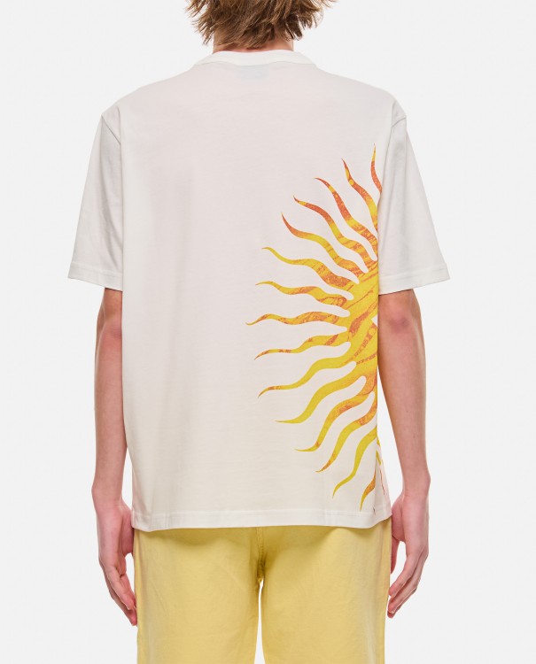 Shop Paul Smith Sunnyside Cotton T-shirt In White
