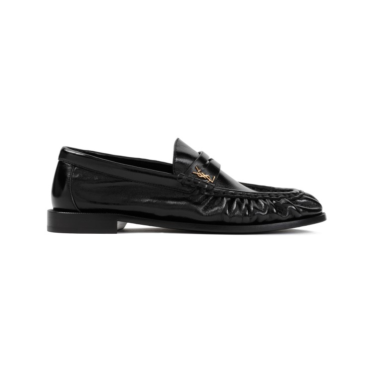 Saint Laurent Monogram Loafers In Calfskin In Black