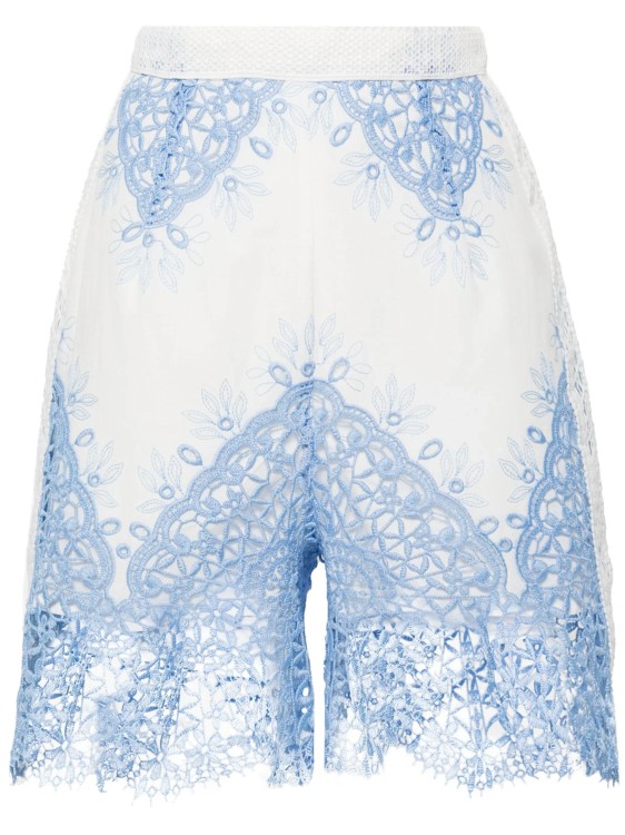 Shop Evarae Layla Shorts In Blue