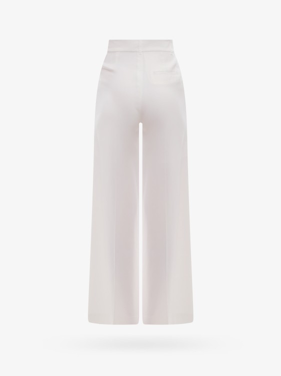 Shop Krizia Stretch Viscose Trouser In White