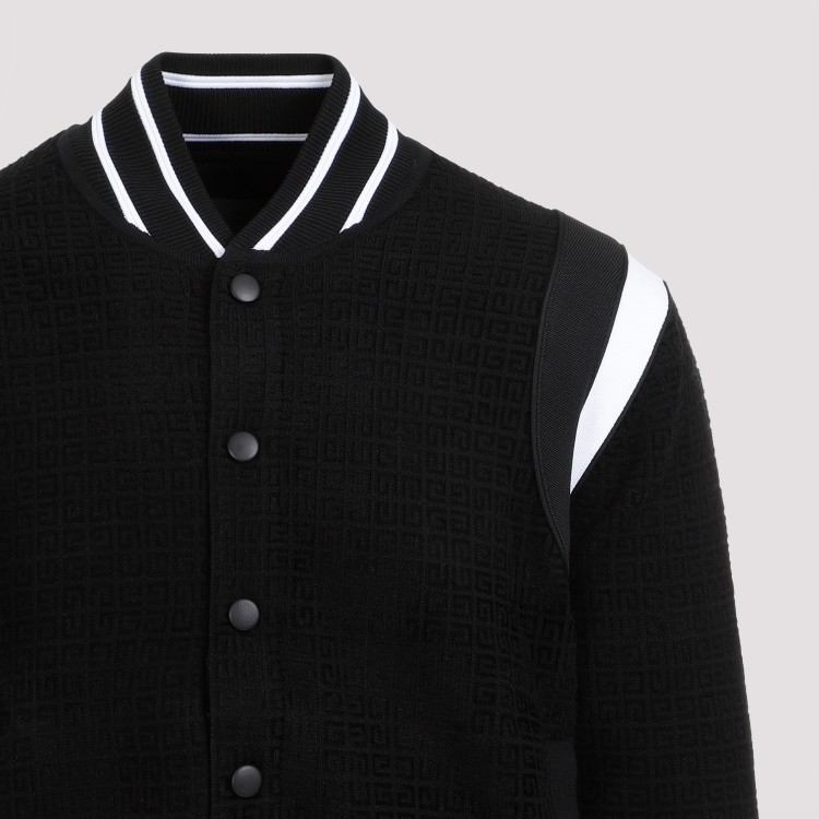 Shop Givenchy Bomber Black Cotton Jacket
