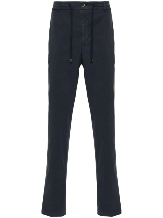 Peserico Straight-leg Trousers In Blue